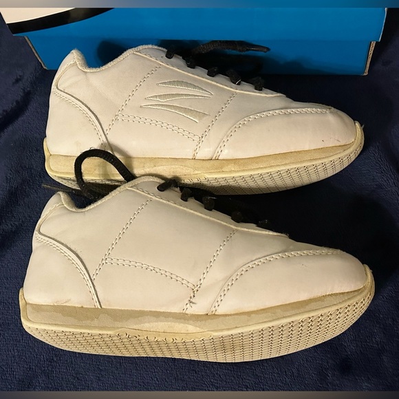 Zephz Girls Tumble Cheerleading Gymnastics White Athletic Shoes Youth Size 12 - Picture 7 of 16